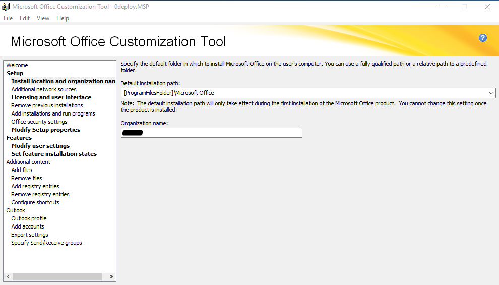 MS Office Customization Tools