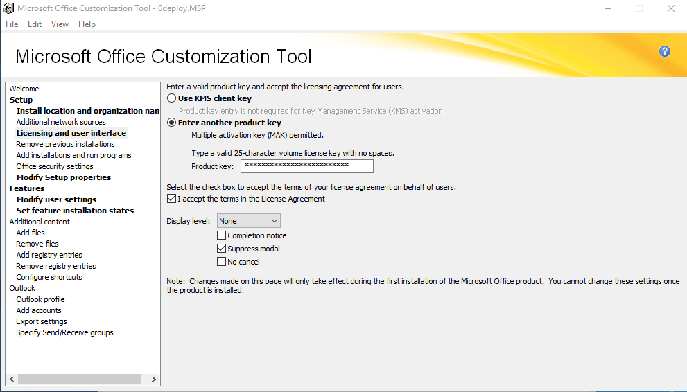 MS Office Customization Tools